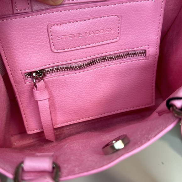 Steve Madden Pink Mini Tote Bag - Picture 8 of 12